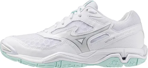 Mizuno Damen Handballschuhe WAVE PHANTOM 3 W 40EU - Handballschuhe für Damen mit Mizuno Wave Technologie, bieten optimale Stabilität und Dämpfung für hohe Dynamik und Kontrolle auf dem Platz.