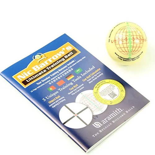 Aramith NIC Barrows Ultimate Snooker-Trainingsball von Aramith