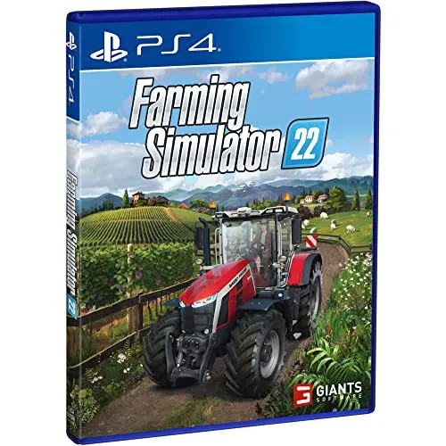 Landwirtschafts Simulator 22 für PS4 - Blitzversand, Neu & OVP - Erlebe die Welt der Landwirtschaft in dieser Multiplayer-Simulation. Neueste Version von GIANTS Software für Sony PlayStation 4, ideal für alle Altersgruppen.
