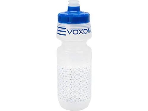 Voxom Wasserflasche F1 710ml Falsche, Klar-Blau, One Size