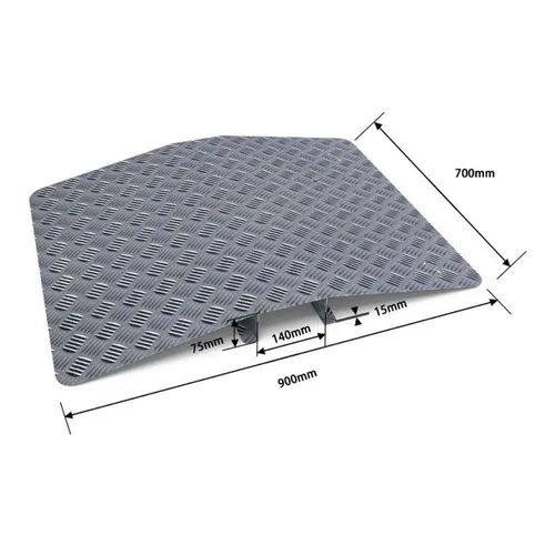 Schwellenbrücke Rollstuhlrampe 90 cm