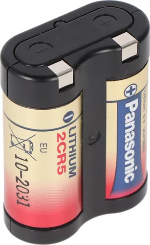 Panasonic Fotobatterie Lithium Power Photo 2CR5, 6 V, 1400 mAh