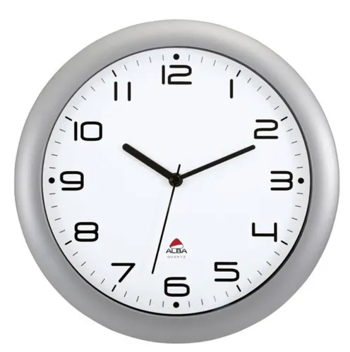 Wanduhr 'HORNEW', Quarzwerk, grau ALBA HORNEW M (3129710013937)