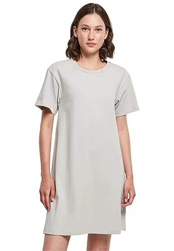 Build Your Brand Damen Kleid Ladies Tee Dress lightasphalt S