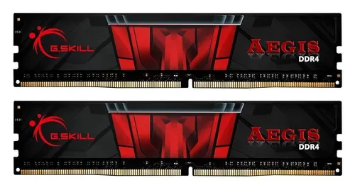 G.Skill Aegis 2x 8 GB DDR4 3200 MHz - Dual-Channel RAM-Set für flüssiges Gaming, 16 GB Arbeitsspeicher mit CAS-Latency 16 und lebenslanger Garantie