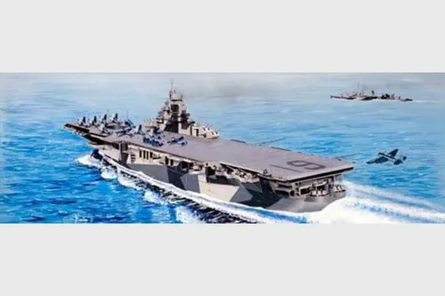Trumpeter Modellbausatz USS Hancock CV-19 - Wasserfahrzeug-Modellbausatz mit detaillierter Anleitung, ideal für Modellbau-Enthusiasten ab 14 Jahren. Perfekt für kreative Projekte und Sammlungen.