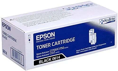 Epson C13s050614 Toner (Schwarz) - Hochwertiger Toner für gestochen scharfe Druckergebnisse, ideal für Büros mit hohem Druckaufkommen.