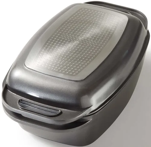 STONELINE Multifunktions-Bräter 2-tlg, induktionsgeeignet in grau von STONELINE