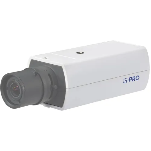 i-PRO WV-S1136A 2MP Indoor Box Netzwerkkamera - Überwachungskamera mit AI-Engine und 2MP (1080p) Auflösung. Ideal für präzise Überwachung dank Smart Coding und vorinstallierten AI-Analyseanwendungen.
