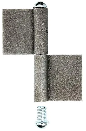 Alberts 858223 Konstruktionsband KO4 - 10er Set - Türangeln aus hochwertigem Stahl mit einer Höhe von 140 mm und einem Durchmesser von 14 mm. Ideal für präzise Konstruktionen und langlebige Lösungen.