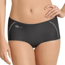 Anita Active Damen Sport-Panty Sporthose, Grau (Anthrazit 408), 44 - Funktionsunterwäsche für Damen, atmungsaktiv und perfekt für sportliche Aktivitäten, sorgt für optimalen Halt und Komfort während des Trainings.