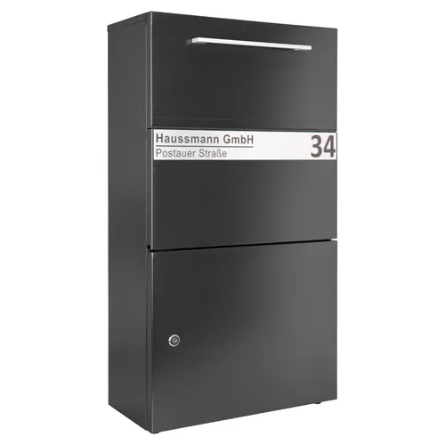 Haussmann Paketbriefkasten Protect 400 | Paketbox | Wasserdicht - Personalisiert