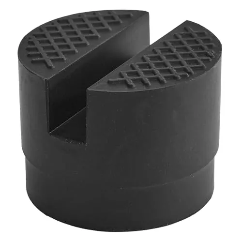 Auto Wagenheber Gummiauflage Adapter für Hebebühnen Unterstellbock Rangierwagenheber Gummiklotz Universelle für KFZ PKW SUV Reifenwechsel Werkstatt Schutz