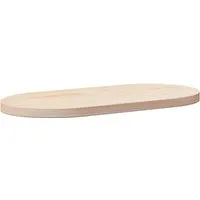vidaXL Tischplatte 70x35 cm aus massivem Kiefernholz - Zubehör für Möbel: Hochwertige, unbehandelte Tischplatte aus massivem Kiefernholz, ideal zur individuellen Gestaltung von Tischen in Restaurants, Cafés oder Zuhause.