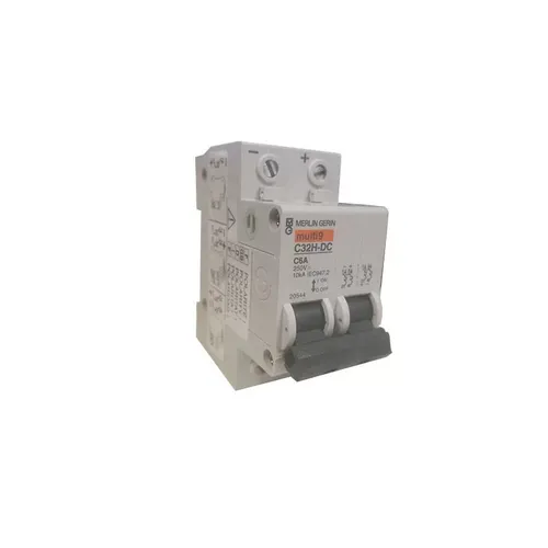 Produktbild Merlin Gerin 20544 Modularer Leitungsschutzschalter Multi9 2P 6A Kurve C