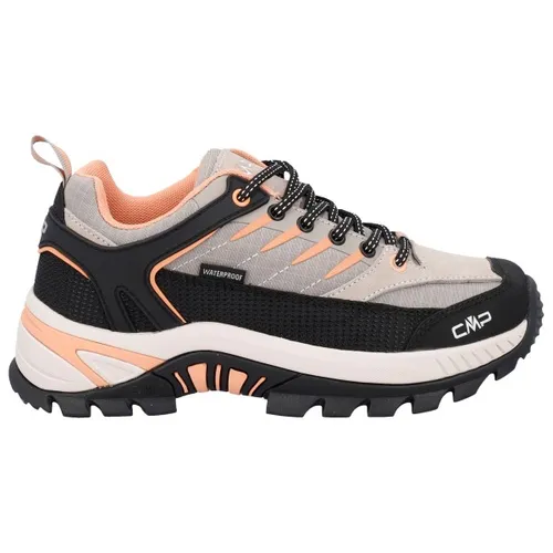 CMP Waterproof Wanderschuh Beige Gr. 41 - Ideal für Outdoor-Abenteuer - Bequeme Damen Trekking-Schuhe mit losem Innenfutter, ideal für längere Wanderungen. Robustes Obermaterial aus Leder/Textil sorgt für Schutz und Komfort.