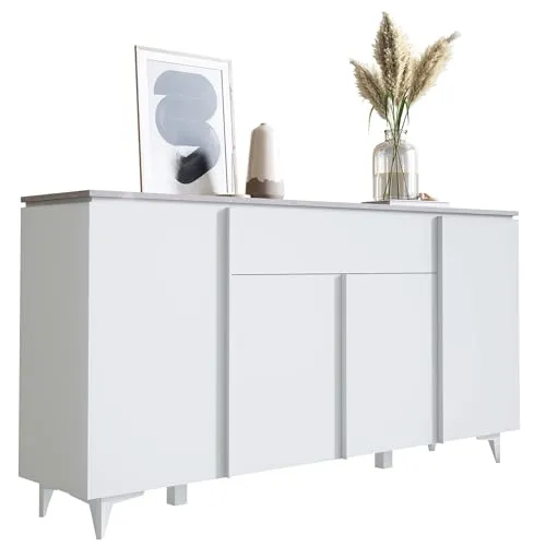 Newroom Sideboard Khora, Weiß