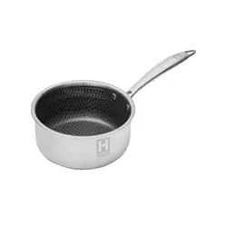 Hensslers Stielkasserolle, Edelstahl Ø: 18 cm