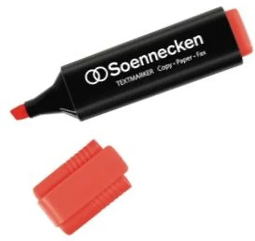 Marker Textmarker Keilspitze 2-5 mm rot
