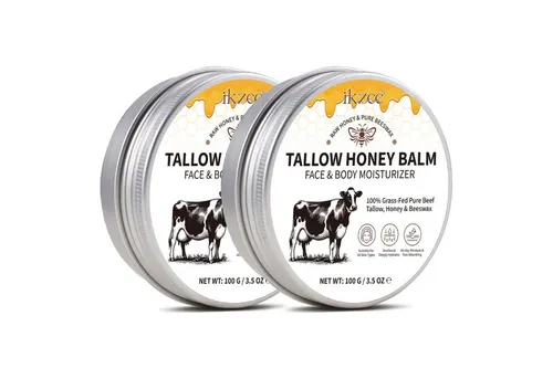 P-Beauty Cosmetic Accessories Tagescreme Rindertalg Honig - Anti-Aging-Creme mit 100% natürlichen Inhaltsstoffen, die intensiv pflegt, die Hautbarriere stärkt und für einen gesunden Glow sorgt. Ideal für alle Hauttypen und die tägliche Anwendung.