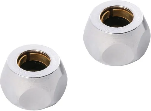 Sanitop-Wingenroth Überwurfmuttern a 2 Stück verchromt 1 / 2' X 10 mm