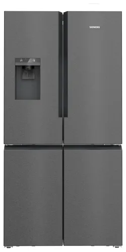 Siemens iQ700 KF96DPXEA Side-by-Side Kühl- und Gefrierkombination - Kühlschrank mit 375 l Kapazität, freistehend, energieeffizient und ideal für große Haushalte.