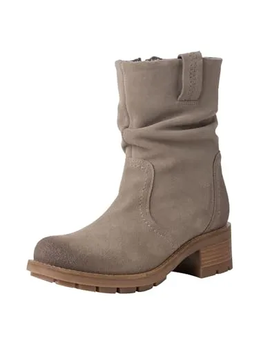 Tamaris Stiefelette 1-25489-43 200 - Wanderschuhe mit 5 cm Blockabsatz, ideal für stilvolle Outdoor-Abenteuer und hohen Tragekomfort.