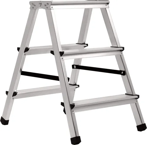 KADAX Aluminium Trittleiter 3 Stufen