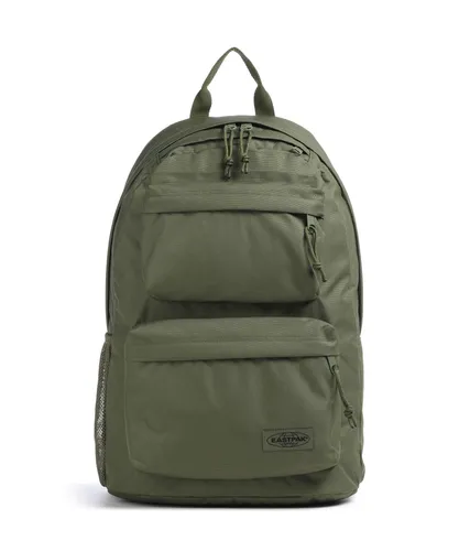 Eastpak Padded Double Rucksack olivgrün EK0A5B7YG551 - Freizeittaschen, geräumiger Rucksack aus strapazierfähigem Polyester mit 13″ Laptopfach und stylischem olivgrünem Design.