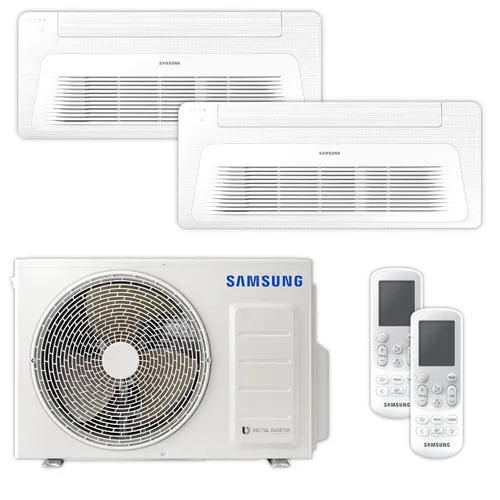 SAMSUNG Deckenkassetten-Set WindFree 2,6 kW + 3,5 kW von Samsung