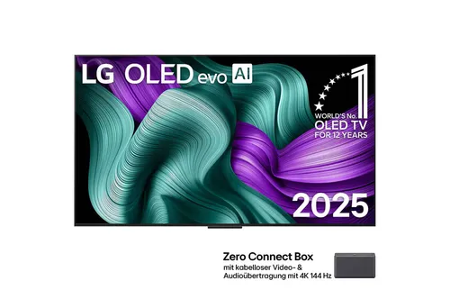 LG 65'' OLED evo M5 – 4K Fernseher mit Wandhalterung