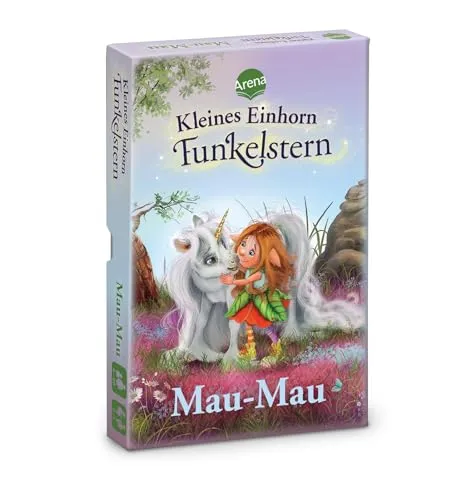 Kleines Einhorn Funkelstern. Mau-Mau: Der Spieleklassiker für Groß und Klein, für 2-5 Spieler, Kartenspiel ab 4 Jahren