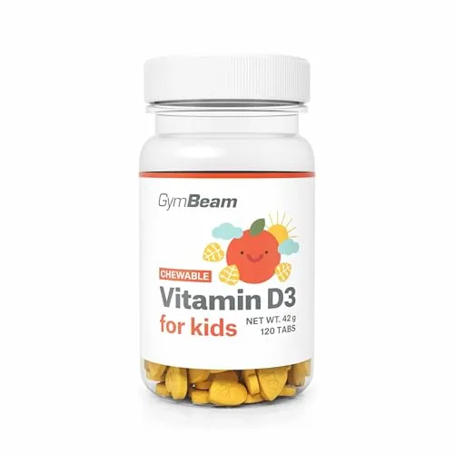 GymBeam Kaubares Vitamin D3 für Kinder
