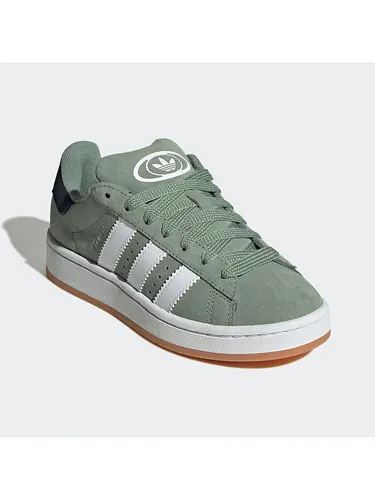 adidas Originals CAMPUS 00S Sneaker grün 37 EU - Sportliche Sneaker in Silver Green, aus hochwertigem Leder und Synthetik. Ideal für Laufen, mit Gummi-Laufsohle für optimalen Halt. Bitte eine Größe größer bestellen!