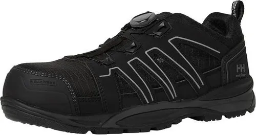 Helly Hansen Manchester Sandal BOA S1P 78420 - Schwarz/Grau - Größe 45 - Arbeits- & Schutzkleidung, robuste Sandale mit BOA-Verschlusssystem für optimalen Halt und Komfort während des Arbeitstags.