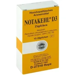 Notakehl D3 Zäpfchen