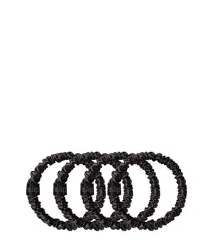 Slip Pure Silk Back To Basics Skinny Scrunchies Black in schwarz von Slip