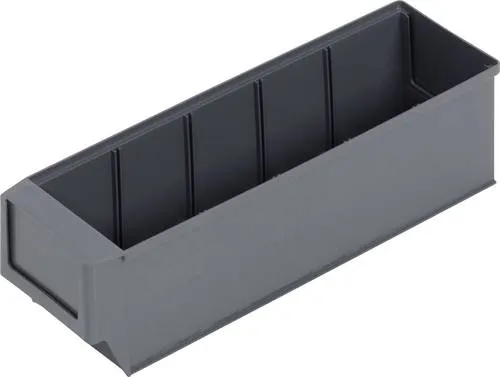 Produktbild Alutec 66027 Sichtlagerkasten (L x B x H) 300 x 91 x 81mm Dunkelgrau 1St.