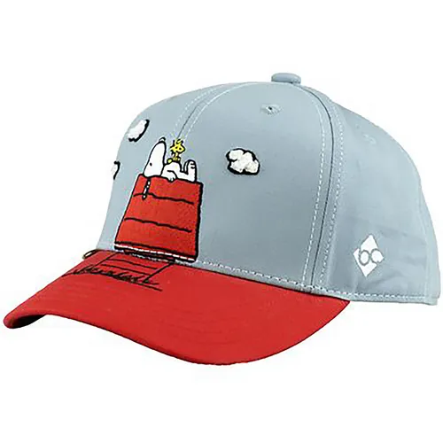Bavarian Caps Cap Peanuts Snoopy schläft hellblau - one size - Baseball Caps für Herren mit coolem Snoopy-Design, perfekt für entspannte Tage und ein lässiges Outfit.