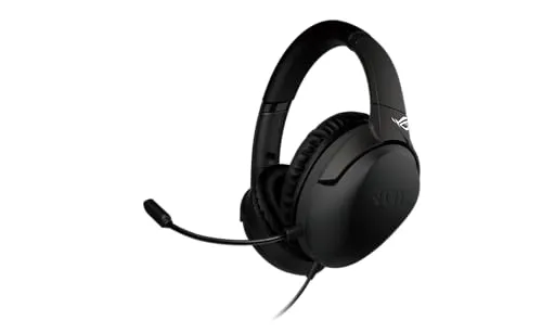 ASUS ROG Strix Go Gaming Headset - Leichtgewichtiges USB-C Headset mit AI Noise Cancelling Mikrofon für kristallklare Kommunikation und immersiven Klang, ideal für lange Gaming-Sessions