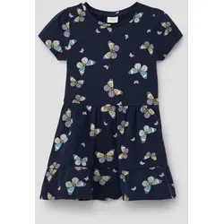 s.Oliver Minikleid mit All-over-Print in blau von s.Oliver