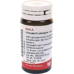 Viscum Crataegus Globuli 20 g