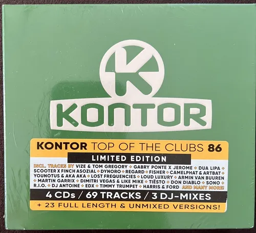 CD - Kontor - Kontor Top of the Clubs Vol. 86 Limited Edition