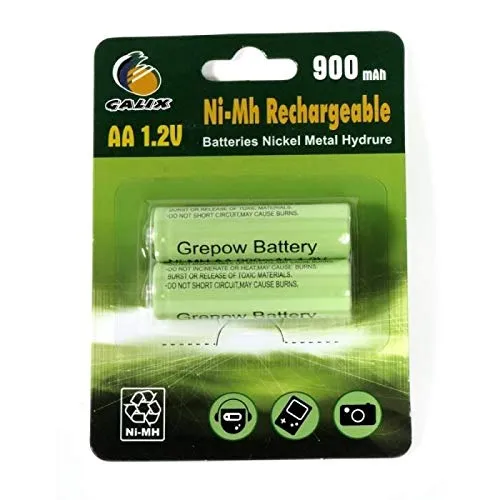 aufladbare Batterien, 1,2 Volt, 900 mAh, AA 2