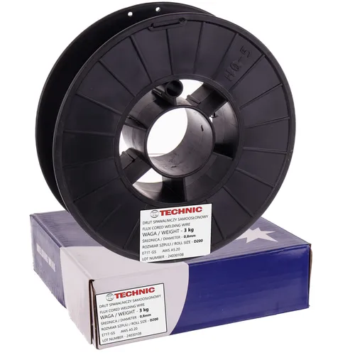 Schweißdraht 0,8mm 3KG Fülldraht Ohne Gas MIG MAG D200 Selbstschützend