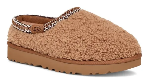 Ugg Tasman Maxi Curly Hausschuhe Braun EU 40 - Luxuriöse Hausschuhe aus echtem Schaffell mit UGGplush-Fütterung für ultimativen Komfort und eine stilvolle Optik, perfekt zum Entspannen.