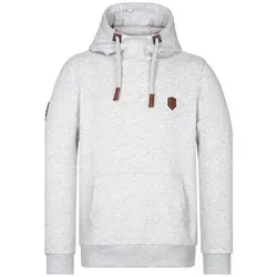 Naketano Herren Kapuzenpullover Supapimmel Hoodie - Kapuzenpullover für Herren mit Kapuze und Kordelzug, ideal für lässige Outfits und gemütliche Tage. Stilvolle Applikationen aus Kunstleder verleihen dem Hoodie das besondere Etwas.