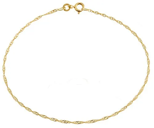 Fa. Thomas Maier Singapurkette Armband - 1,4mm Durchmesser - 333 Gold - Länge 20cm