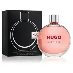 Hugo Boss HUGO Deep Red Eau de Parfum 75 ml - Hugo Boss HUGO Deep Red, 75 ml, verführerisches Eau de Parfum für Damen mit intensiven Noten für einen unvergesslichen Auftritt.