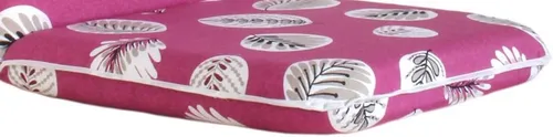 Auflage Polsterauflage Hockerauflage 50x50 cm Design 931 in pink von Kuehnemuth Germany